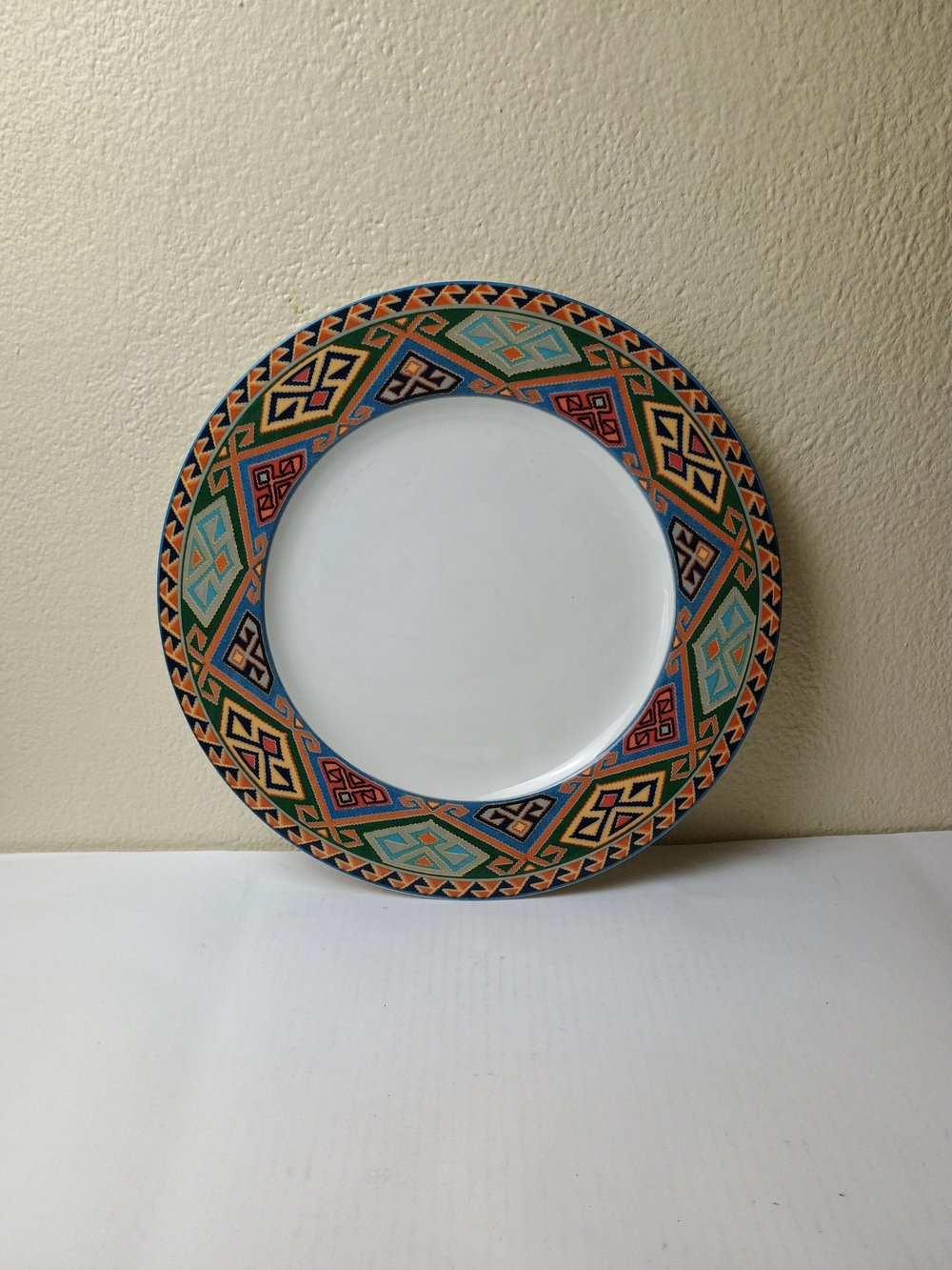 La Brea Replacement - Chop Plate Multicolor Geometric - Discontinued Piece